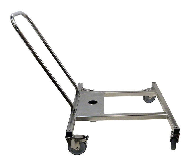 Spectrum Aquatics pool lift transport cart — cart front view