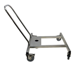 Spectrum Aquatics pool lift transport cart — cart front view