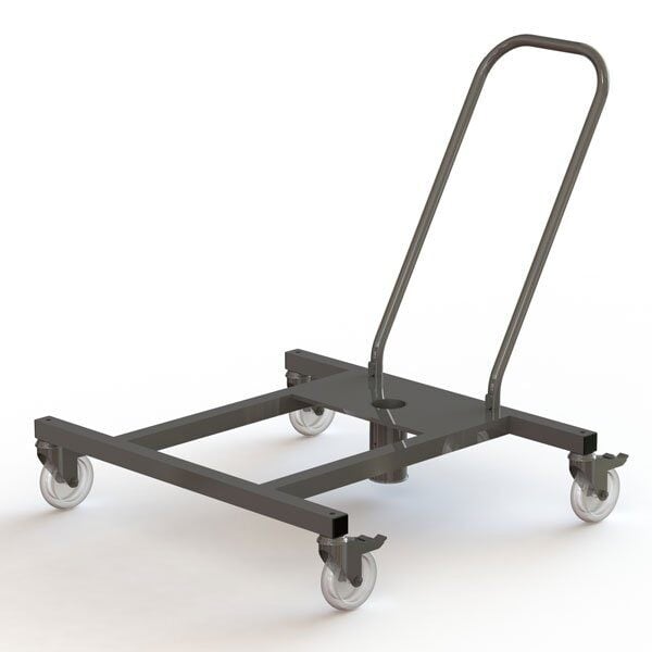 Spectrum Aquatics pool lift transport cart — manufacturer view