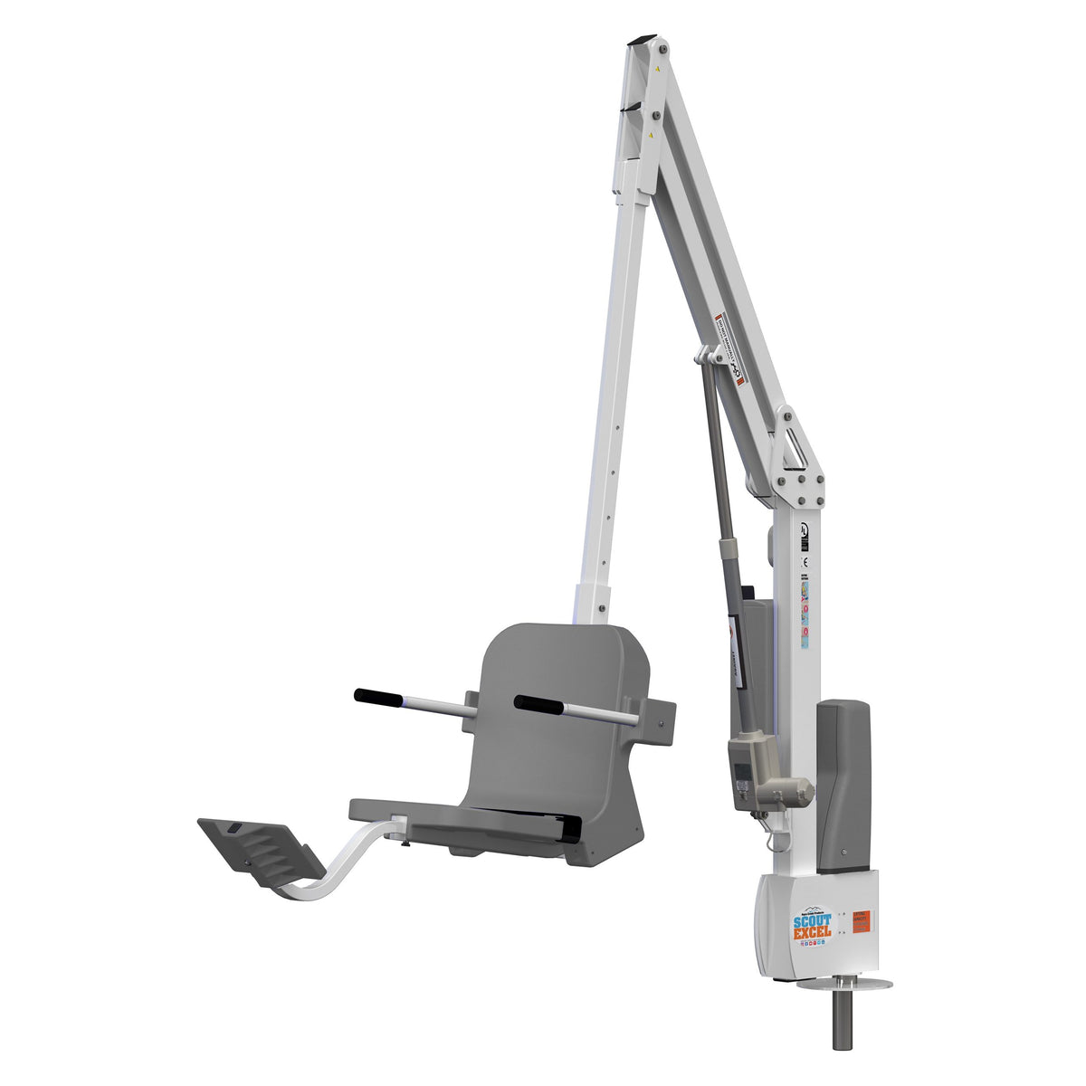 Aqua Creek Scout Excel pool lift — rotated view