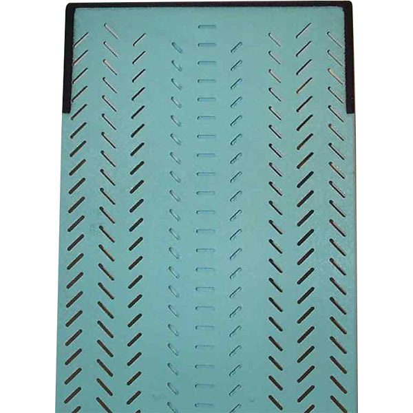 Duraflex Maxiflex Model B 16-MX — tip-end slot pattern close-up