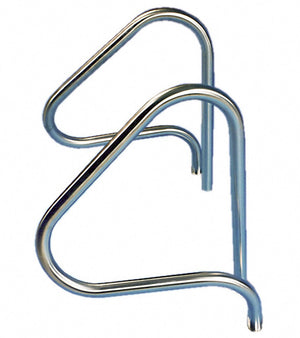 Spectrum Aquatics Cisco 17 inch pool grab rails — pair of rails on white