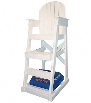 Spectrum Aquatics Mendota lifeguard chair — 60 inch model with optional ballast
