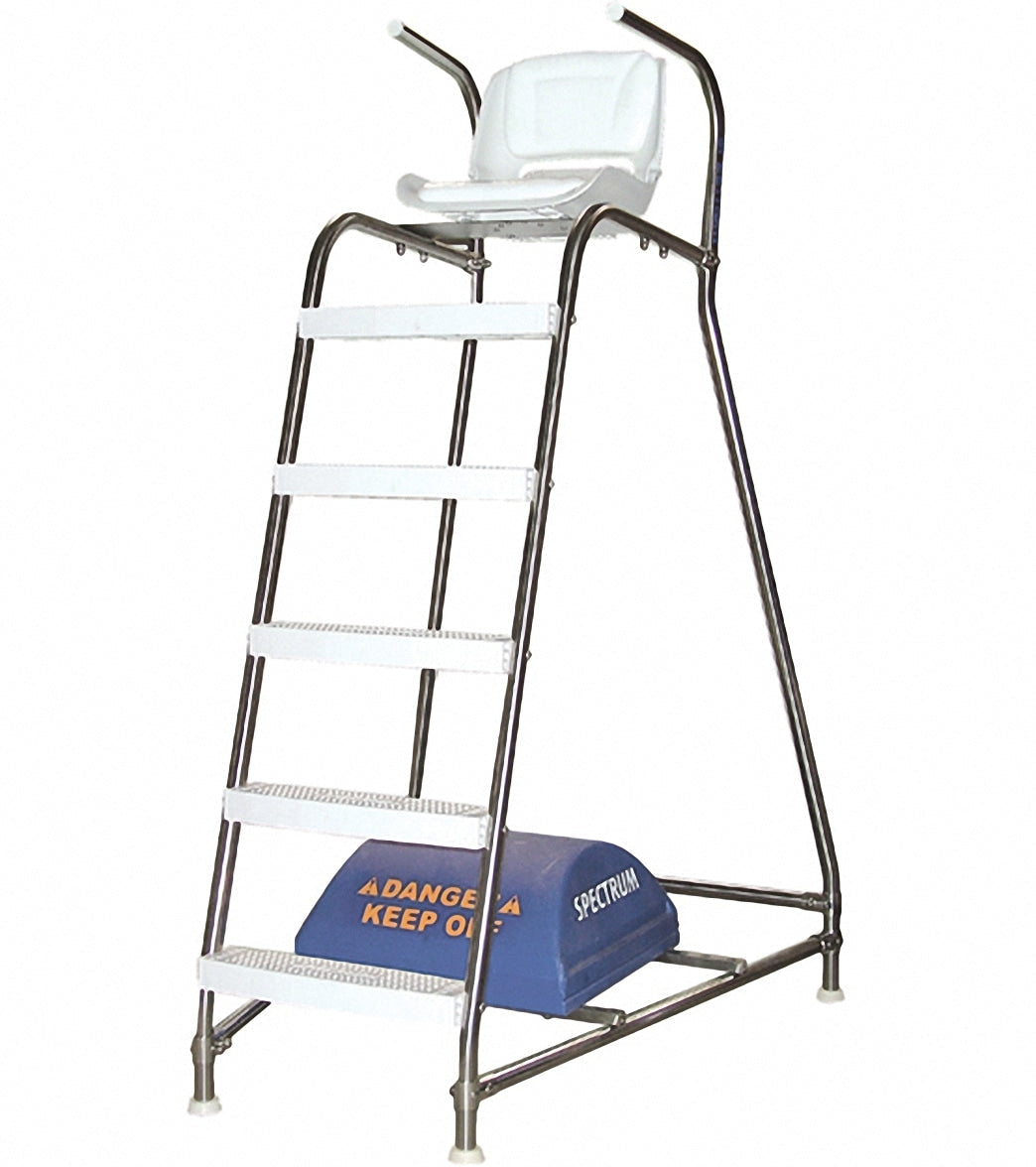 Spectrum Aquatics Marshall 6 ft lifeguard chair — alternate angle