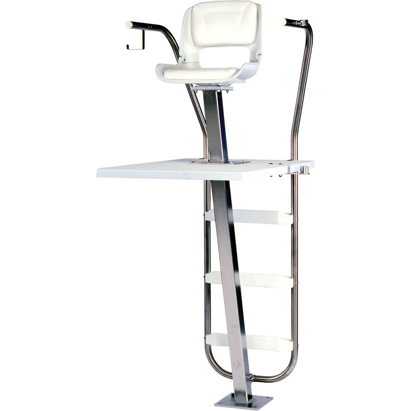Spectrum Aquatics Sapphire 6 ft lifeguard chair — side view