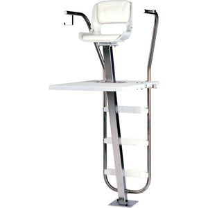 Spectrum Aquatics Sapphire 6 ft lifeguard chair — side view