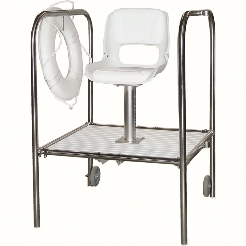 Spectrum Aquatics Torrey II 36 inch lifeguard chair — alternate studio view