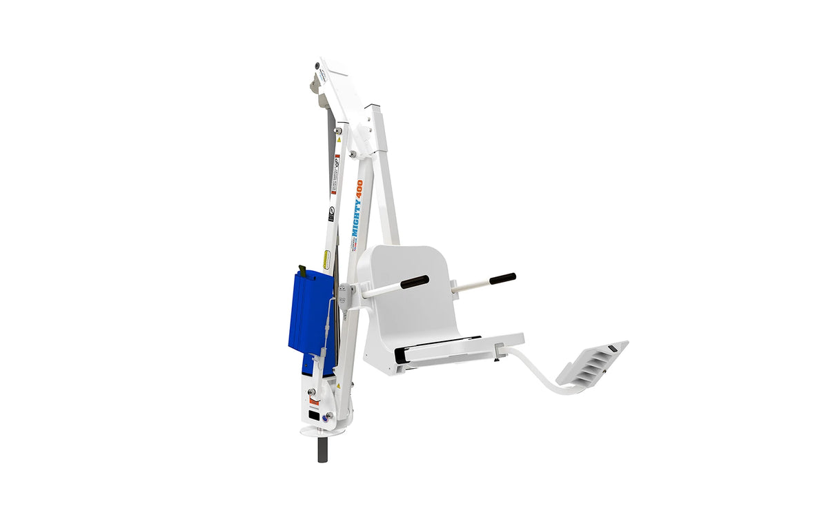 Aqua Creek Mighty 400 pool lift — side profile