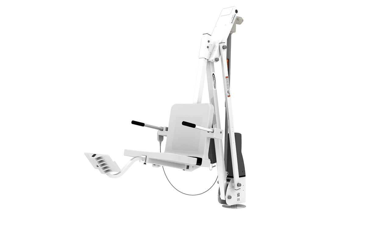 Aqua Creek Mighty 600 pool lift — side view