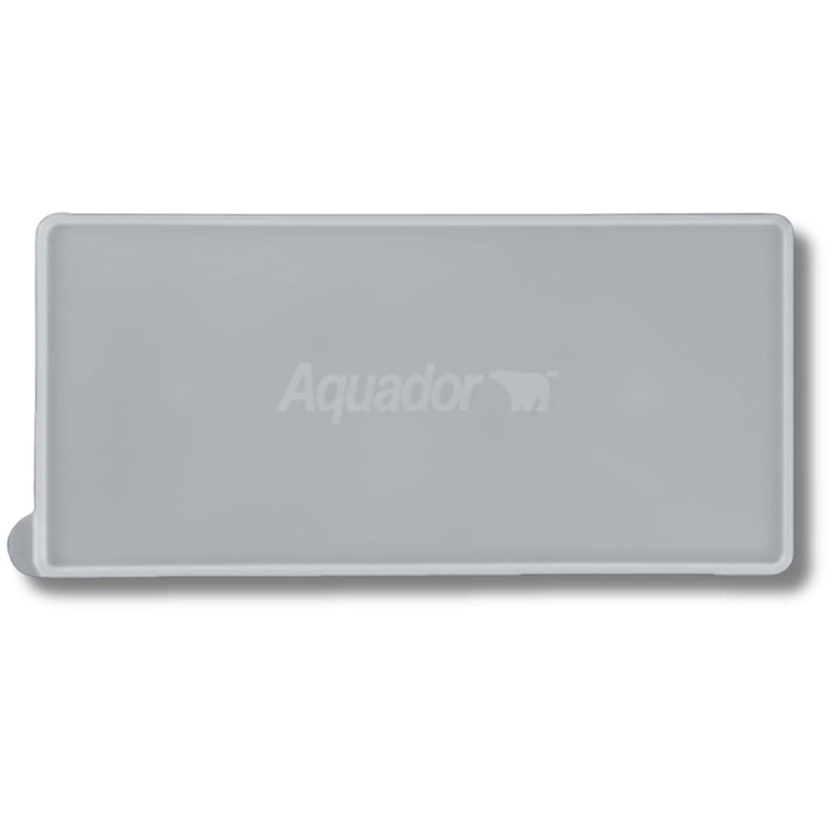 Aquador 71010 widemouth above-ground skimmer closure lid, top view