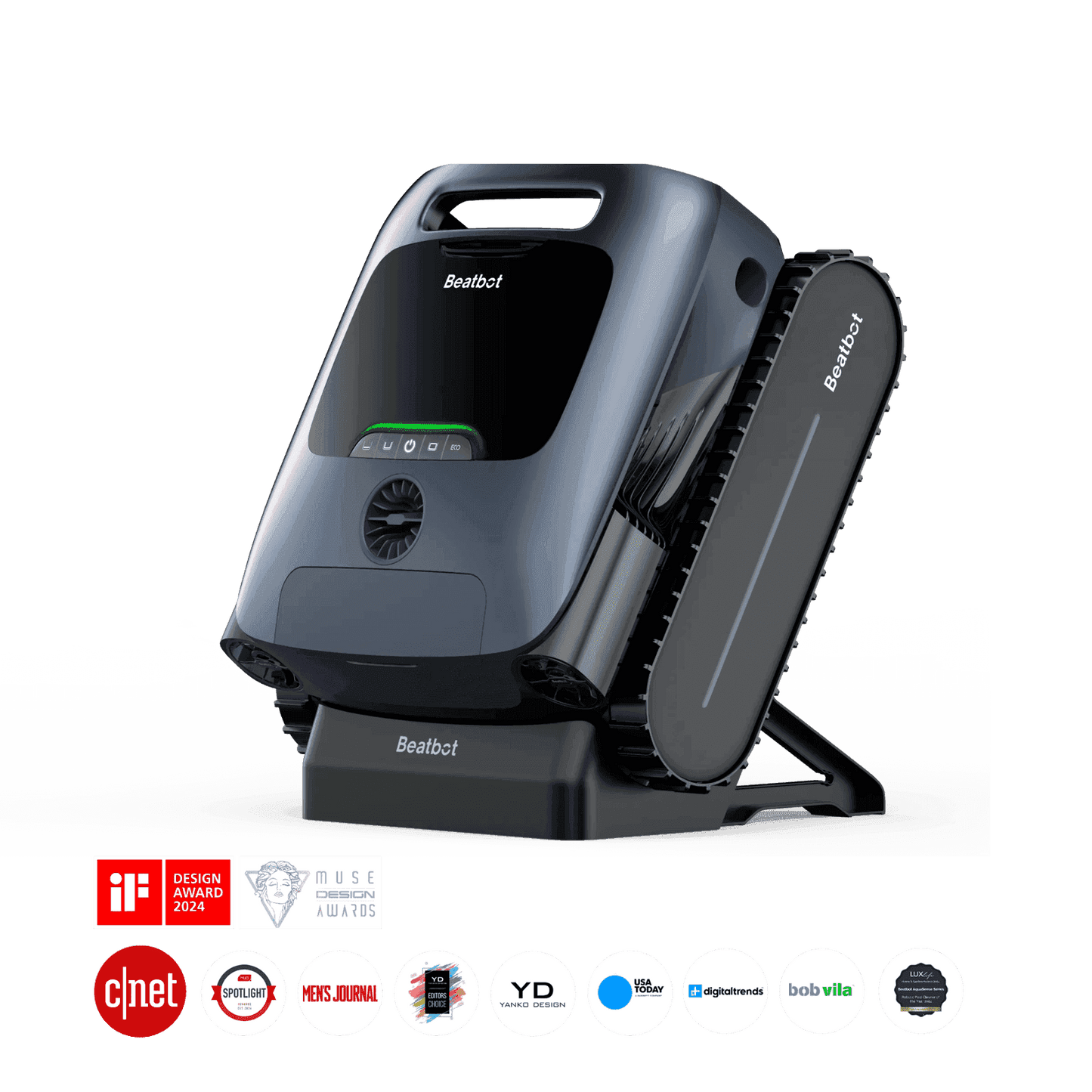 BeatBot AquaSense Pro Robotic Pool Cleaner — angle view