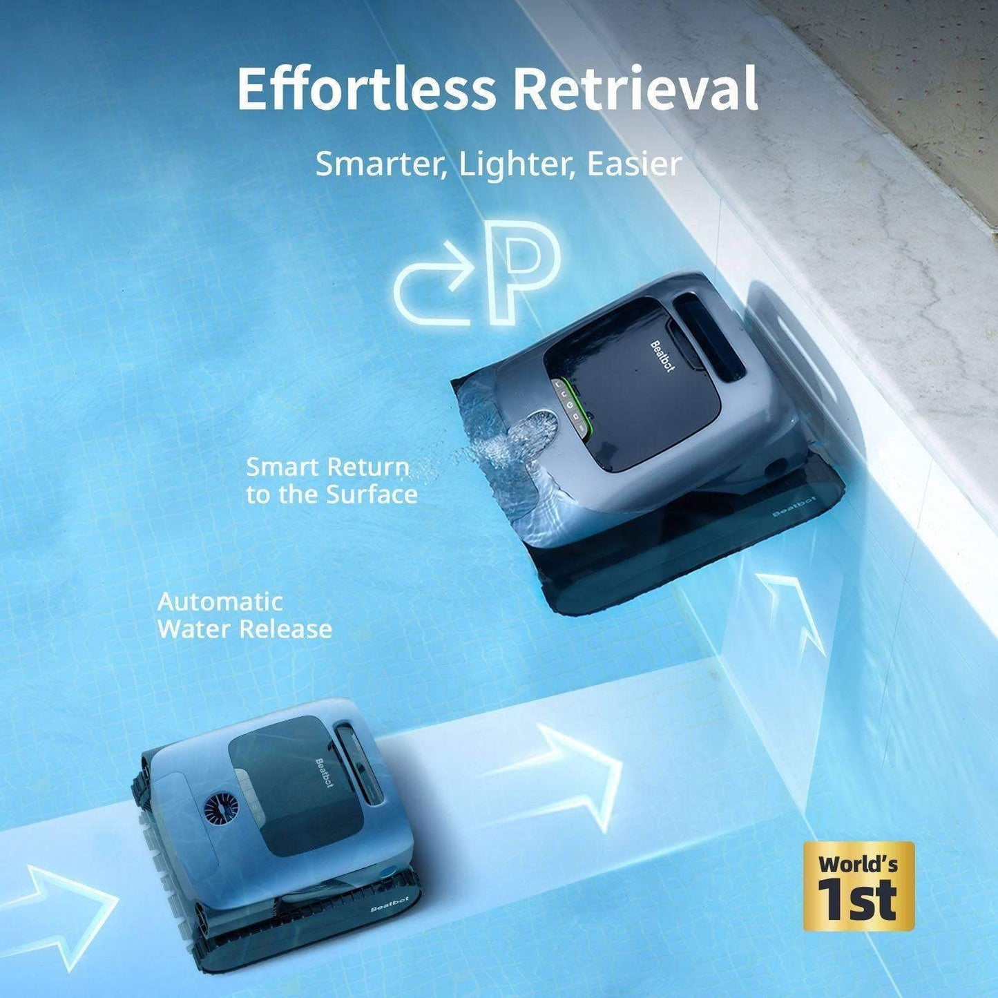 BeatBot AquaSense Pro Robotic Pool Cleaner — alternate view