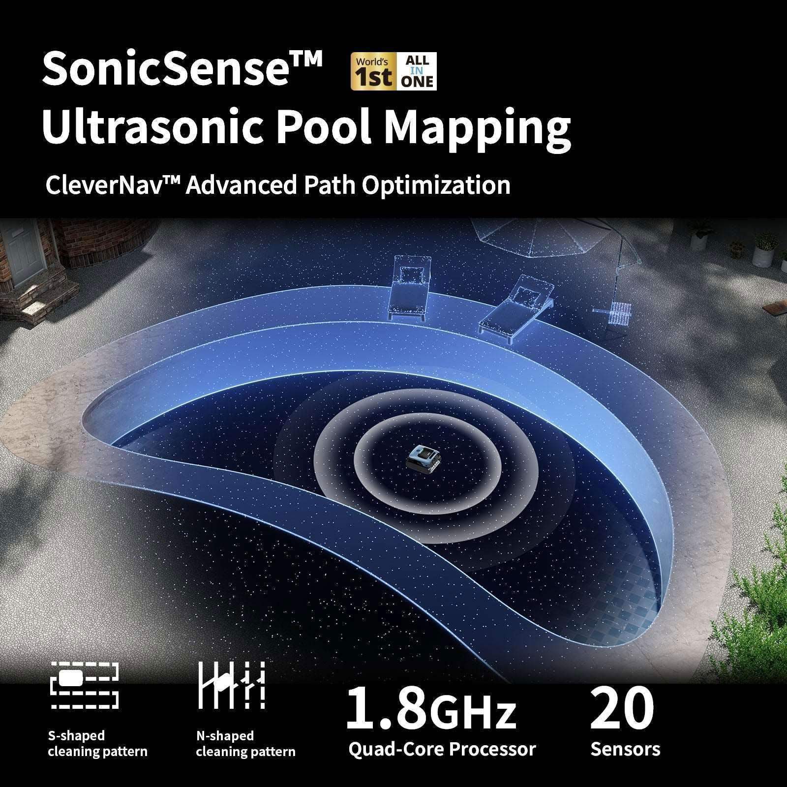 BeatBot AquaSense Pro Robotic Pool Cleaner — mounting/connection detail