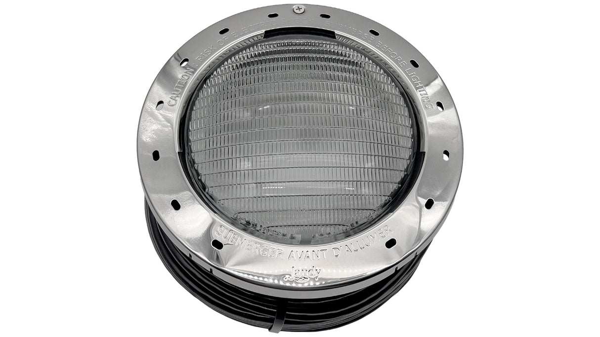 Jandy WaterColors LED Pool Light, Large (Gen 2 RGBW) — angle view