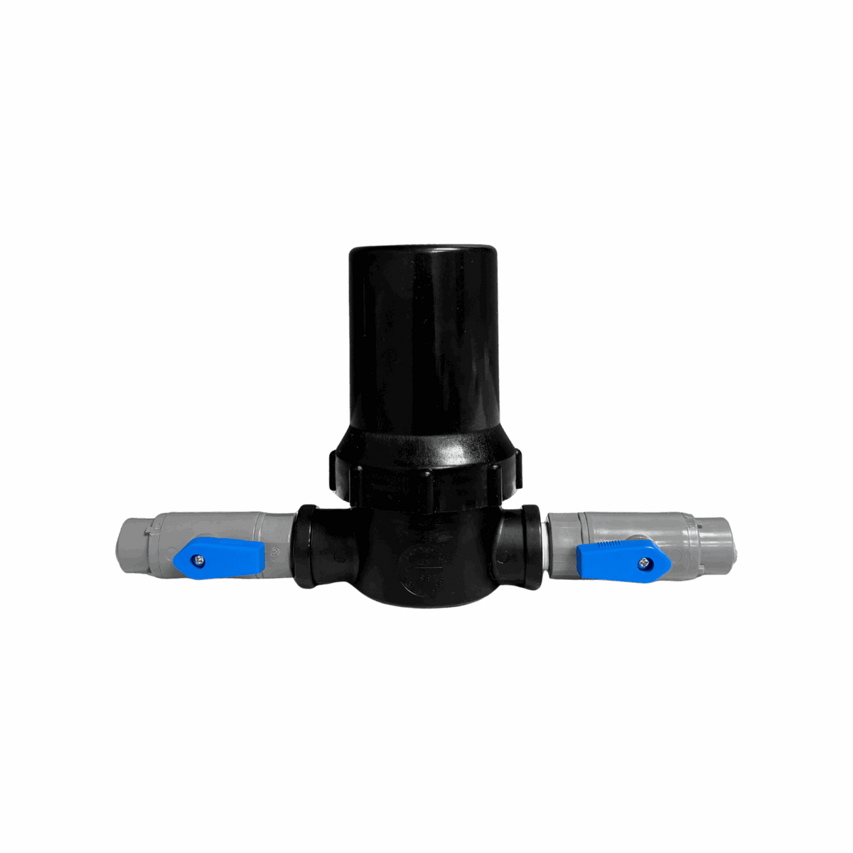 In-Line Strainer Kit with Valves and Clamps — the Large option