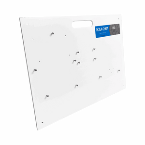 Pre-Drilled Controller Mounting Board — shown from the opposite side