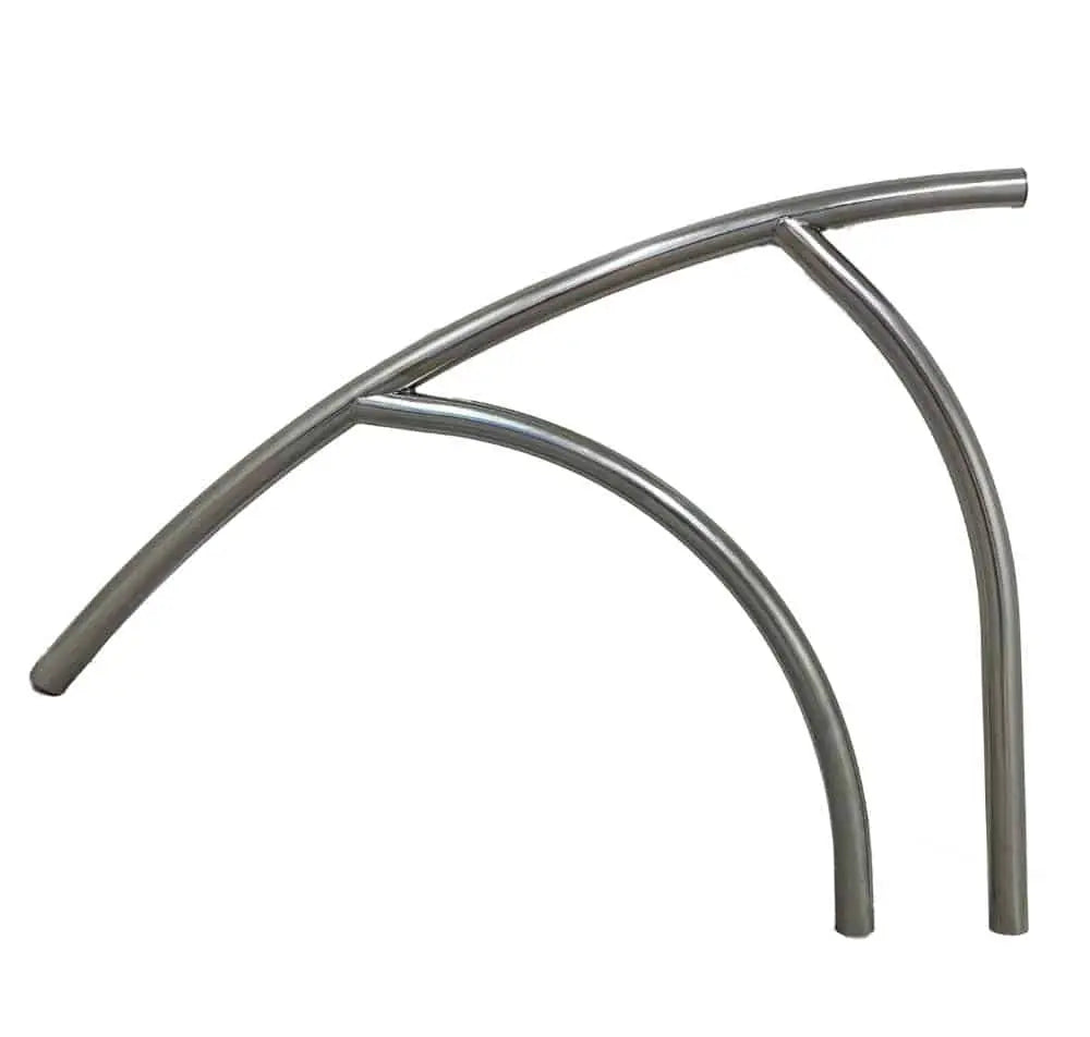 Global Pool Products Modern Coolest 3-bend water-cooled pool handrail