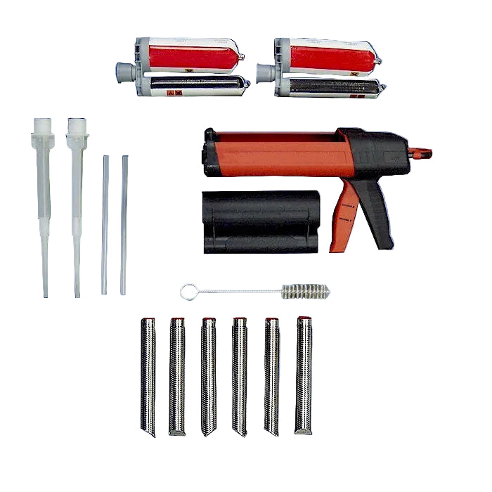 Duraflex short stand Hilti insert kit 901-SS-WD — inserts, epoxy and dispenser