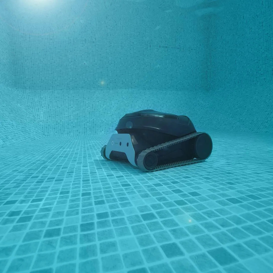 Dolphin LIBERTY 200 Robotic Pool Cleaner — in-use view