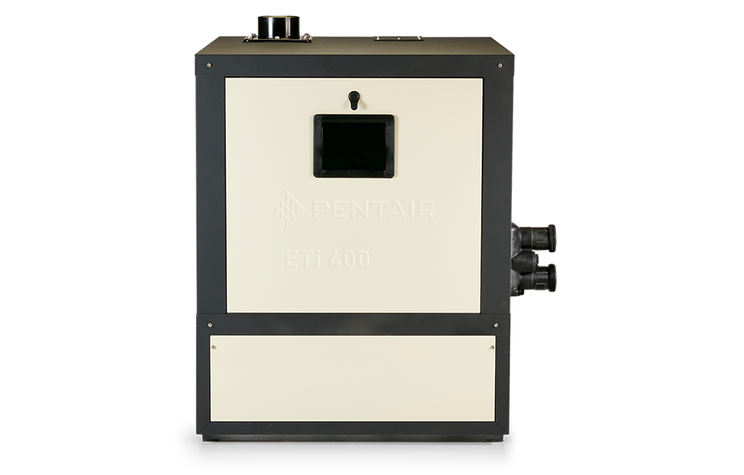 Pentair ETi 400 High Efficiency Gas Heater — front view
