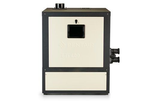 Pentair ETi 400 High Efficiency Gas Heater — front view