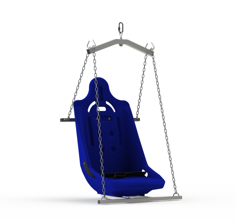 Aqua Creek hard seat option — render on hard seat page