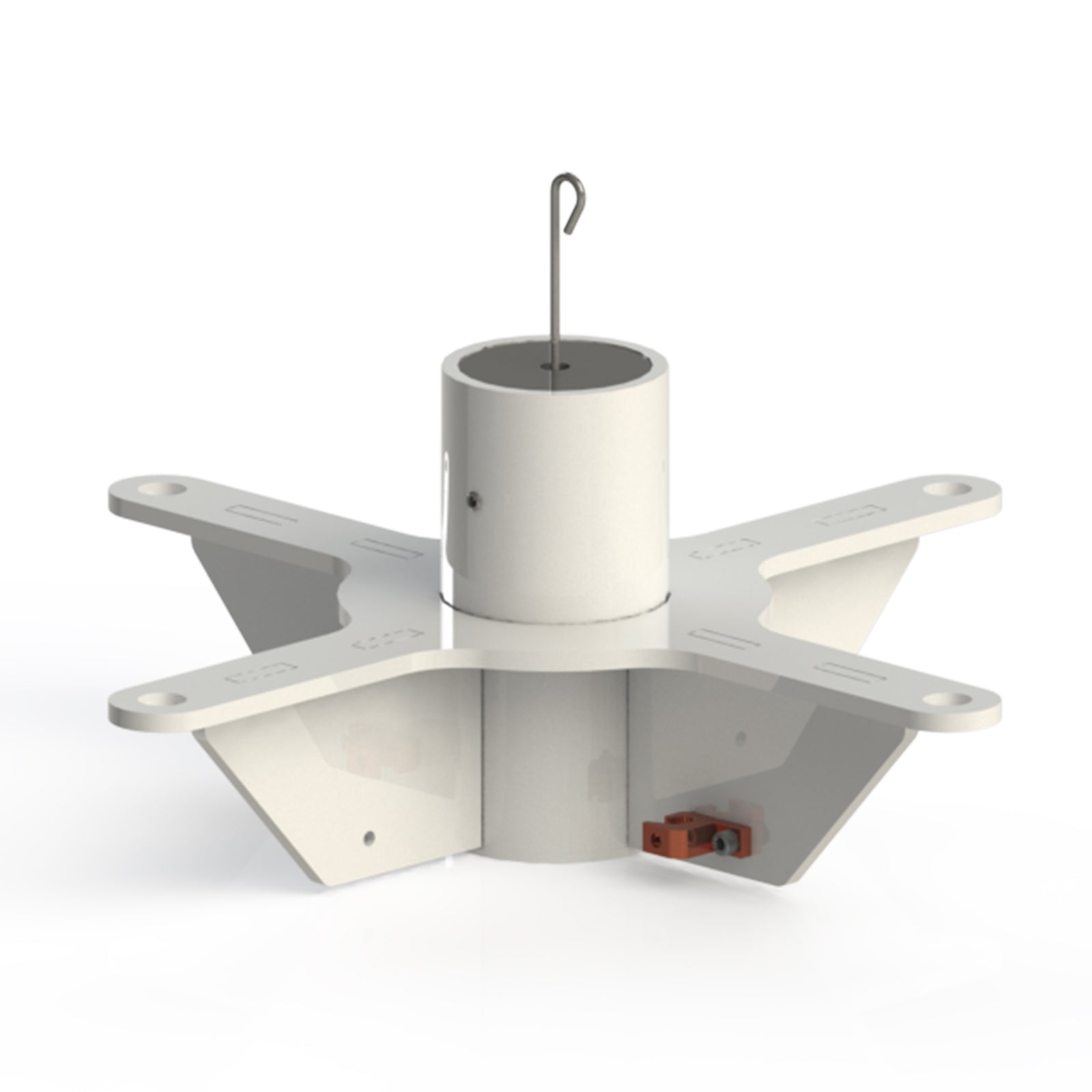 Aqua Creek F-30600 EZ Series wood deck anchor — studio view