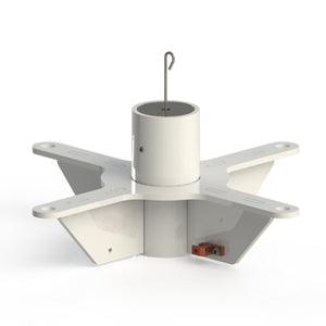 Aqua Creek F-30600 EZ Series wood deck anchor — studio view
