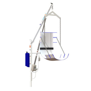 Aqua Creek Power EZ 2 pool lift — studio view