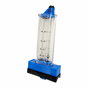 1" PVC Pool Flowmeter — the Top Mount option from the opposite side