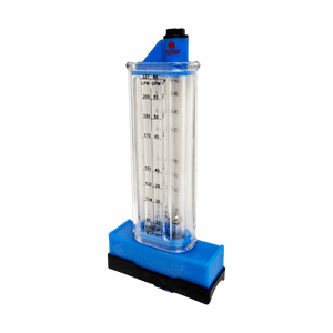 1-1/2" PVC Pool Flowmeter — the Top Mount option from the opposite side