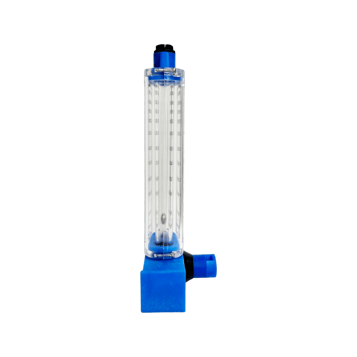 2" Copper Pool Flowmeter — the Vertical Mount option, detail view