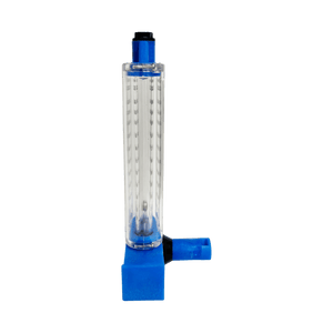 3" Copper Pool Flowmeter — the Vertical Mount option, detail view