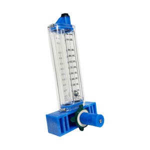 3" PVC Pool Flowmeter — the Vertical Mount option, detail view