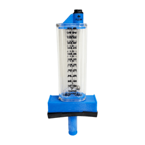 4" Copper Pool Flowmeter — the Top Mount option