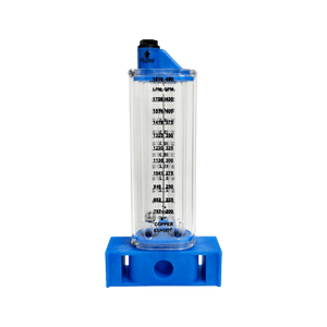4" Copper Pool Flowmeter — the Vertical Mount option