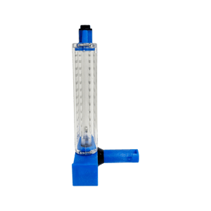 4" Copper Pool Flowmeter — the Vertical Mount option, detail view