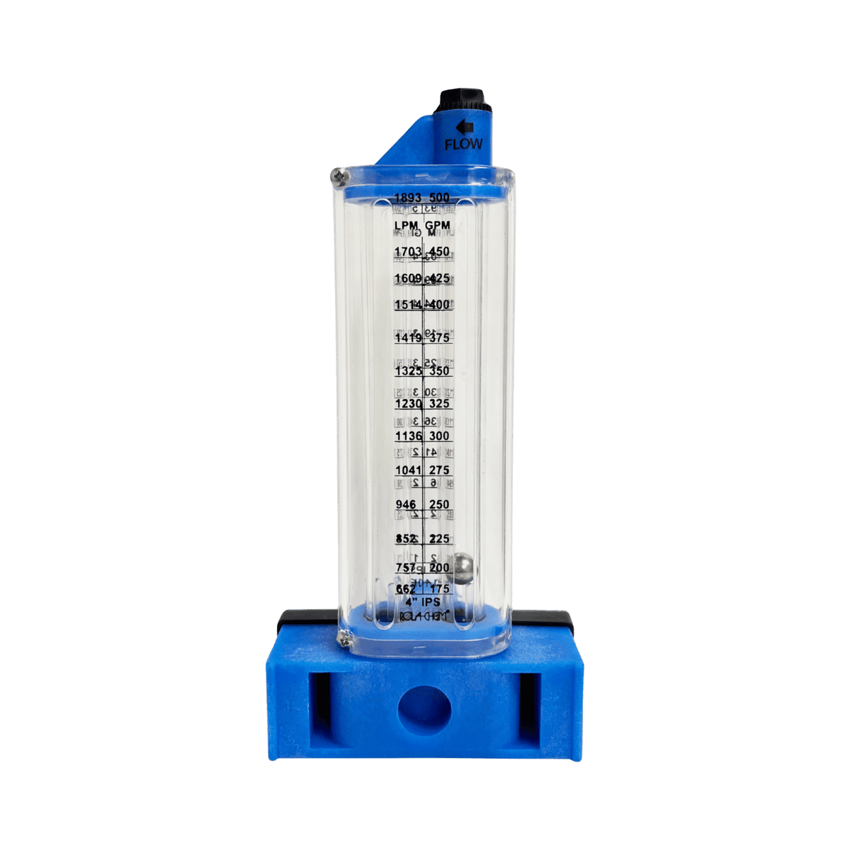 Rola-Chem 4" PVC Pool Flowmeter