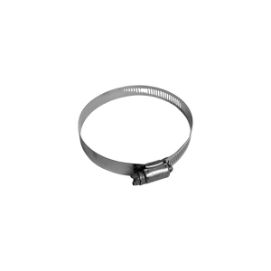 2-1/2" PVC Pool Flowmeter — the hose clamp supplied with the meter