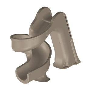 Global Pool Products Tsunami pool slide in Sand