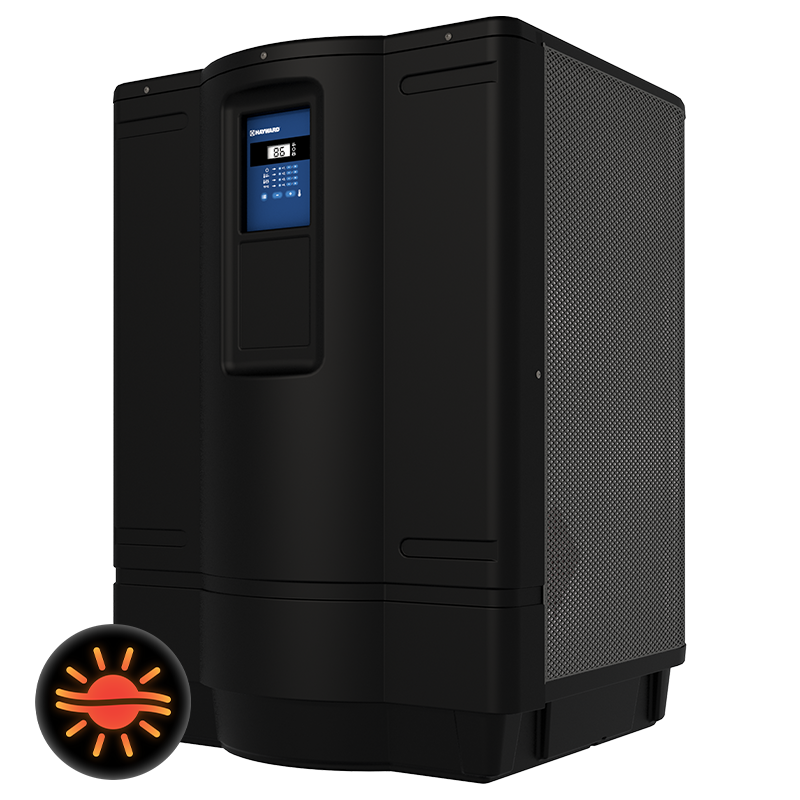 Hayward HeatPro MCHX Heat Pump 140,000 BTU — Heat Only — front view