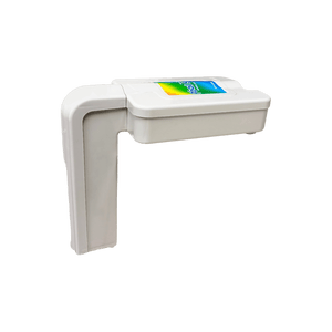 Pool Sentry M-3000 Automatic Pool Water Leveler — shown from the side with the fill tube arm extended