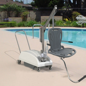 Spectrum Aquatics Portable Motion Trek BP300 pool lift — full lift with ergonomic seat