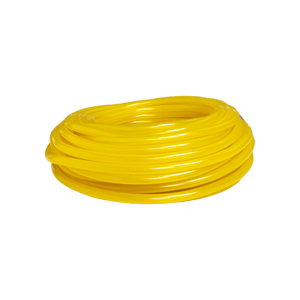 Chemical Feed Vinyl Tubing 7/16 in OD — the 100 ft Roll — Yellow (Chlorine) option, detail view