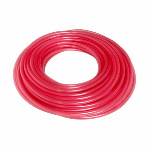 Chemical Feed Vinyl Tubing 7/16 in OD — the 100 ft Roll — Pink (Acid) option