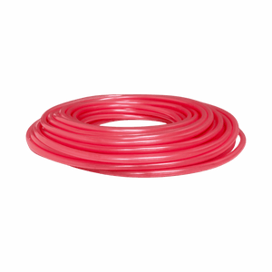 Chemical Feed Vinyl Tubing 7/16 in OD — the 100 ft Roll — Pink (Acid) option from the opposite side