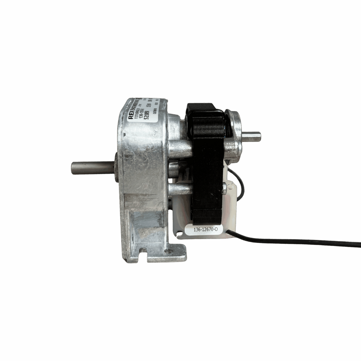 Pro Series Pump Replacement Gearmotor — shown from the opposite side