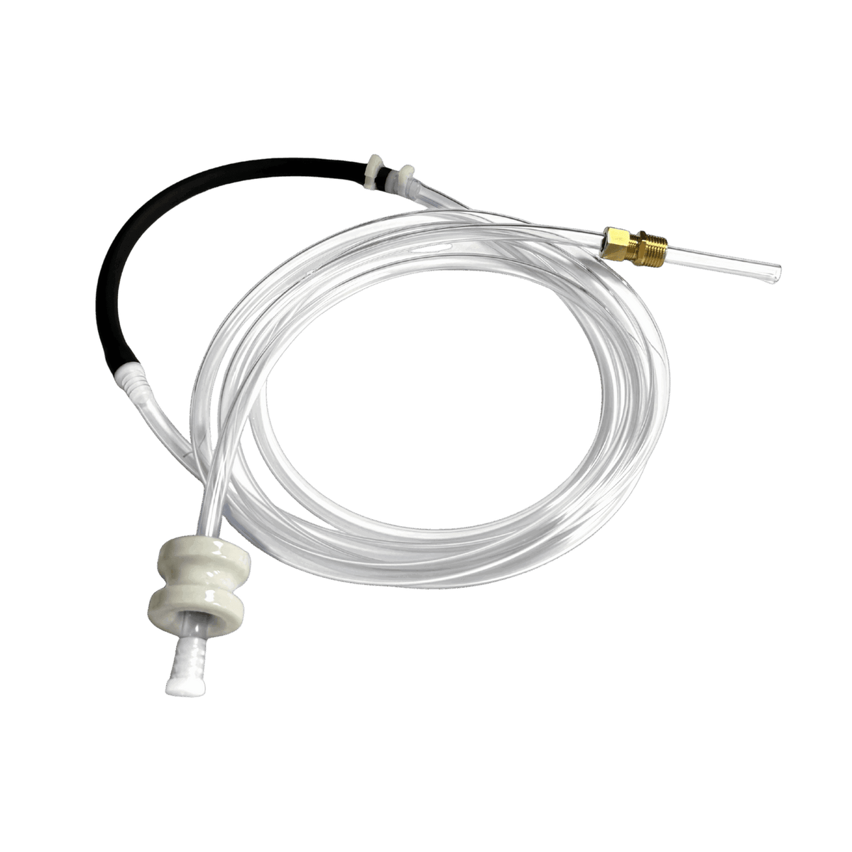 Peristaltic Pump Hose Assembly — the 13.5" Black Tygon + Vinyl option