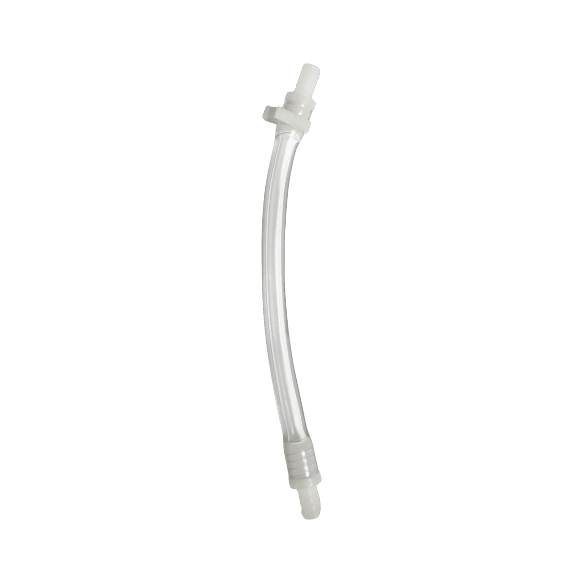 Pump Pinch Tube with Clamp and Fitting — shown from the opposite side