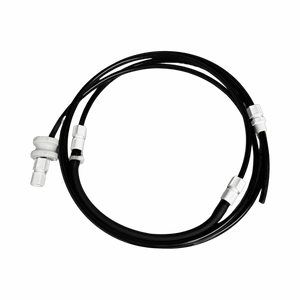 Peristaltic Pump Hose Assembly — the 13.5" Black Tygon + Poly option